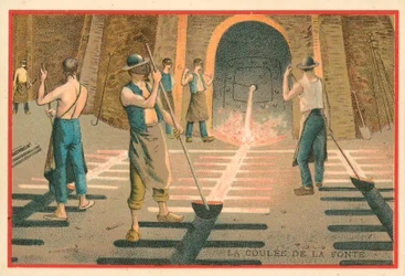 Colata di ferro fuso
